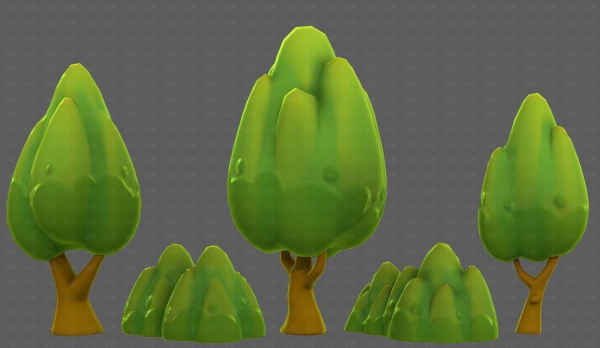 Trees Cartoon V56