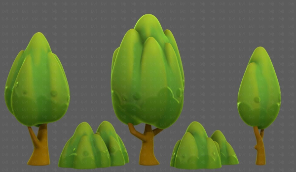 Trees Cartoon V56