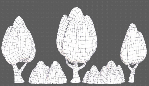 Trees Cartoon V56