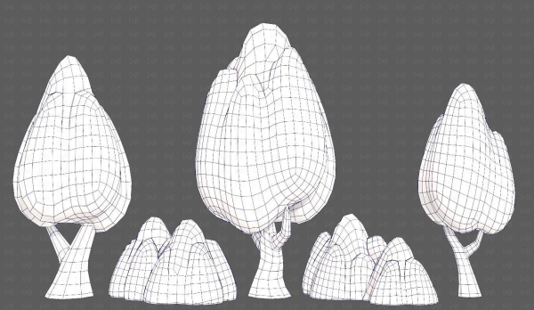 Trees Cartoon V56