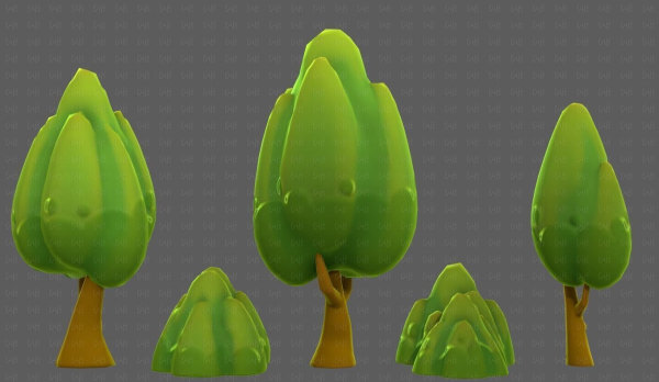 Trees Cartoon V56