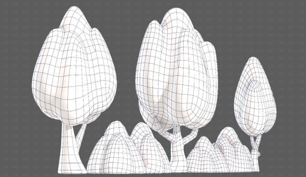 Trees Cartoon V56