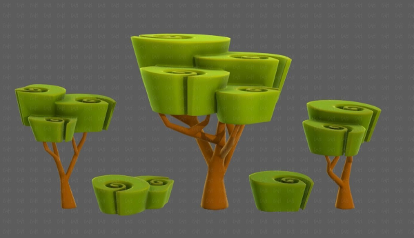 Trees Cartoon V57