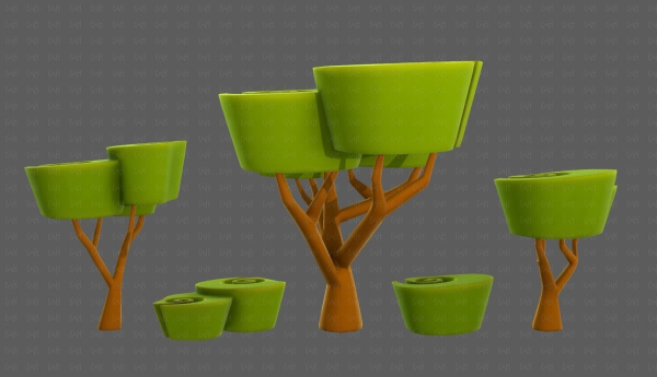 Trees Cartoon V57