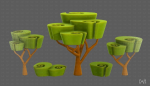 Trees Cartoon V57