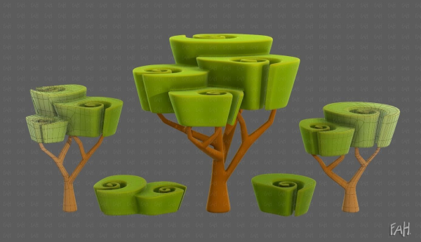 Trees Cartoon V57
