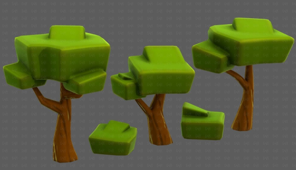 Trees Cartoon V58