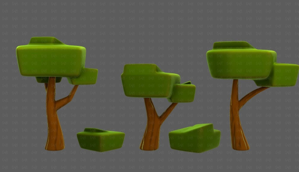 Trees Cartoon V58