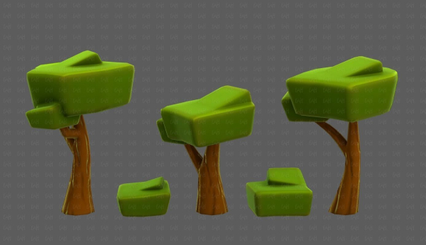 Trees Cartoon V58