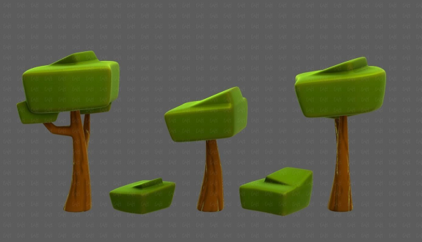 Trees Cartoon V58