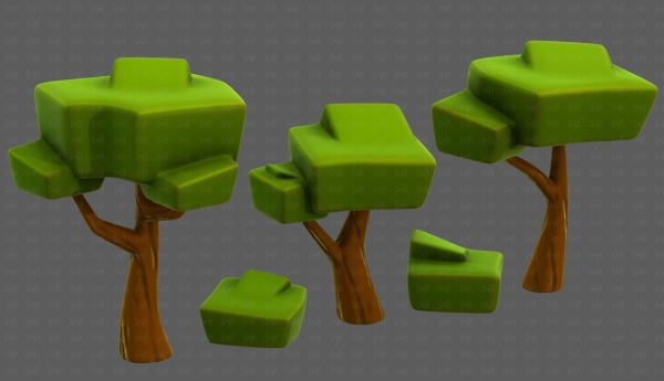 Trees Cartoon V58