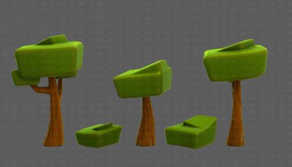 Trees Cartoon V58