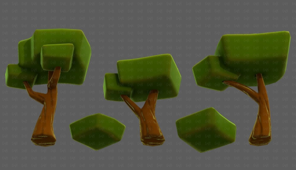 Trees Cartoon V58