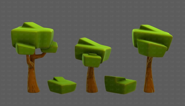 Trees Cartoon V58