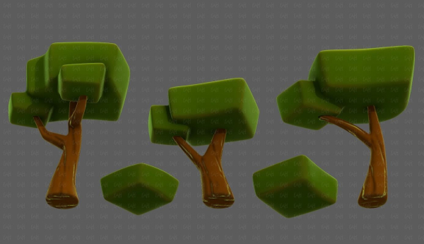 Trees Cartoon V58