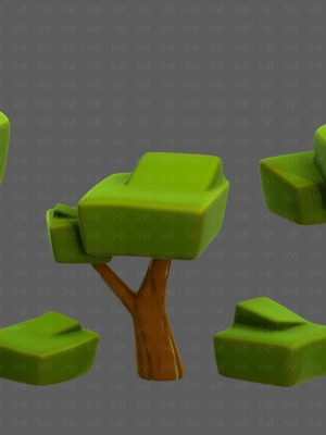 Trees Cartoon V58