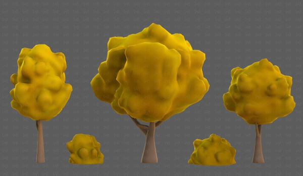 Trees Cartoon V61