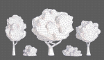 Trees Cartoon V61