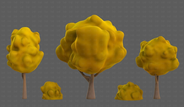 Trees Cartoon V61