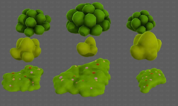 Trees Cartoon V62