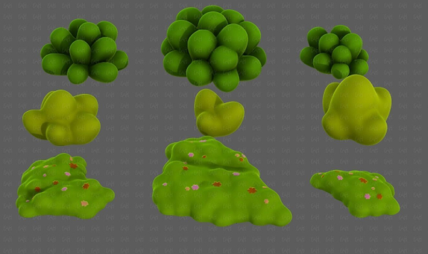 Trees Cartoon V62