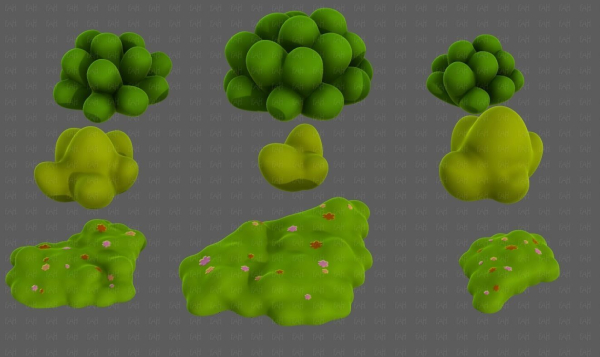 Trees Cartoon V62