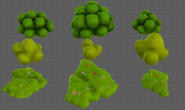 Trees Cartoon V62