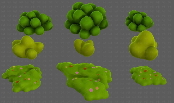 Trees Cartoon V62