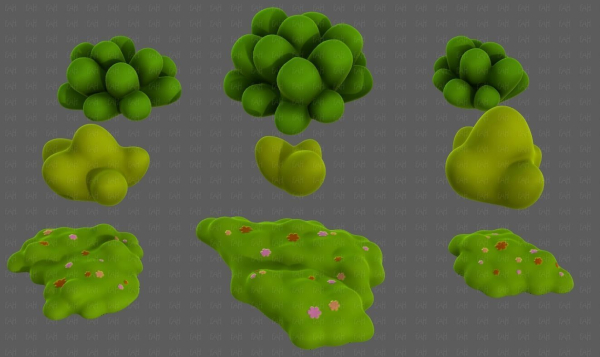 Trees Cartoon V62