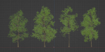 Trees collection vol 189-Blender