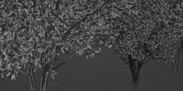 Trees for landscape collection vol 204-Blender