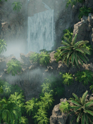 tropical-island-unreal-engine-environment-3d-model-low-poly-uasset