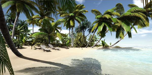 Tropical Plants For Game Engines UE4 asset and Unity3d asset ST
