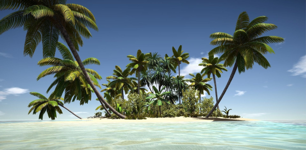 Tropical Plants For Game Engines UE4 asset and Unity3d asset ST