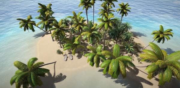 Tropical Plants For Game Engines UE4 asset and Unity3d asset ST