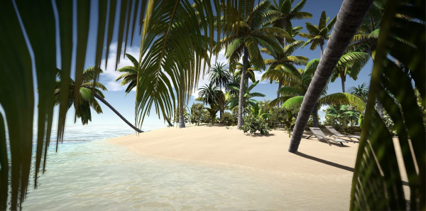 Tropical Plants For Game Engines UE4 asset and Unity3d asset ST