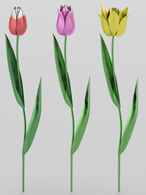 Tulips metallic Metallic tulips