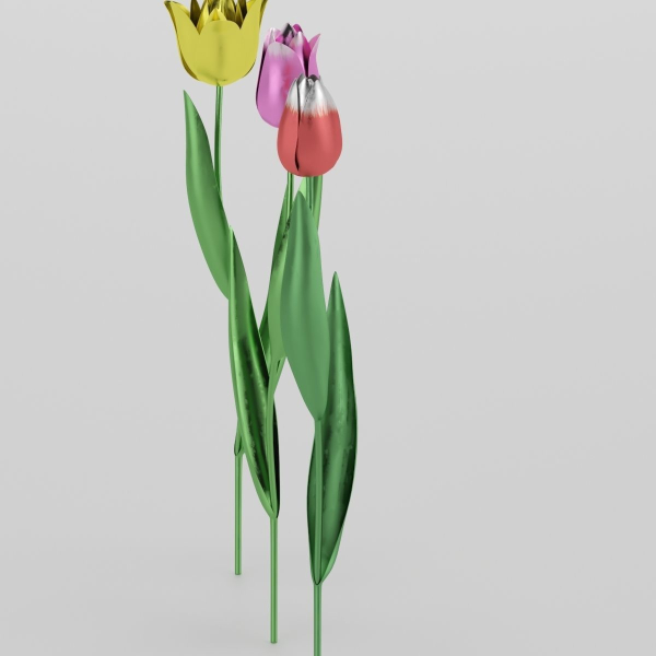 Tulips metallic Metallic tulips