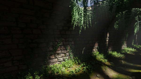 Tunnel Ruins Scene