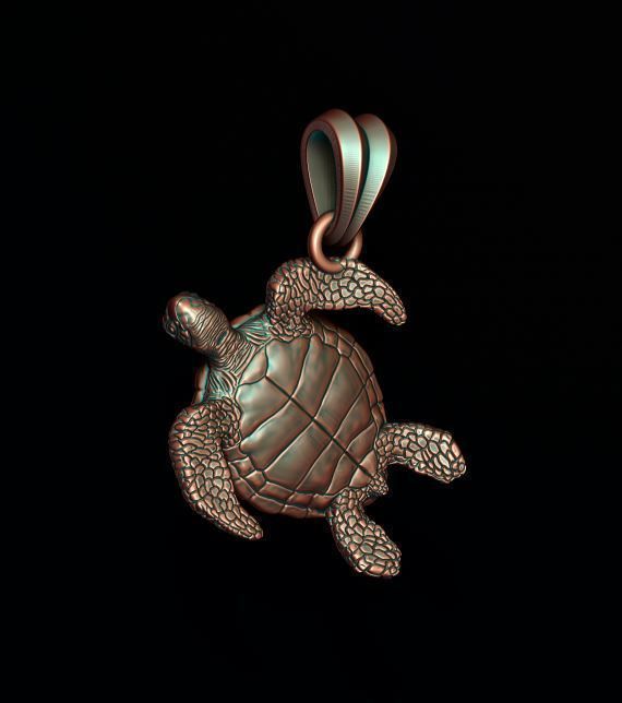 Turtle pendant