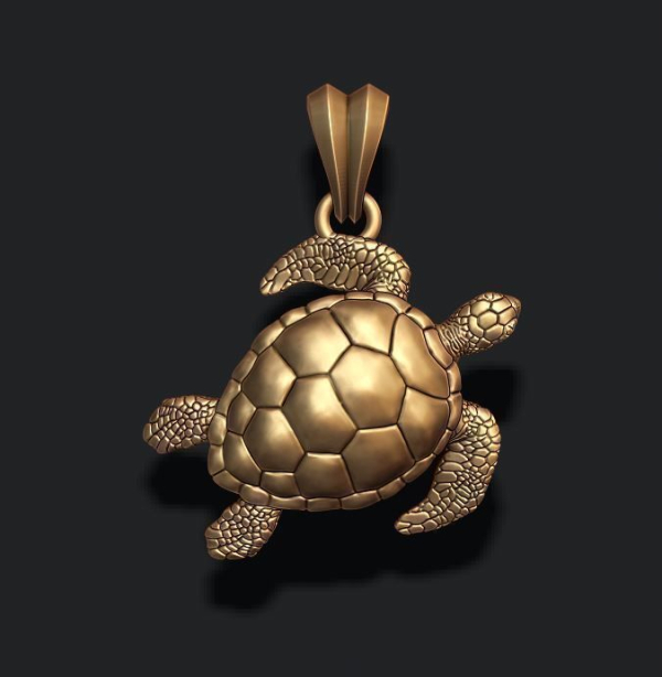 Turtle pendant
