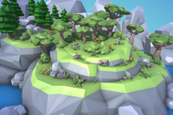Ultimate Low Poly Nature Pack