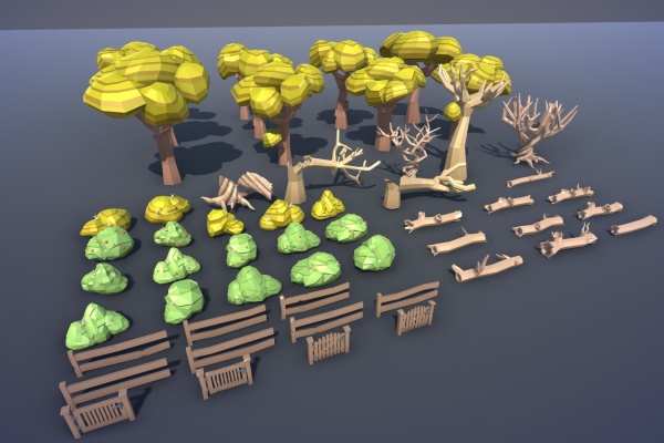 Ultimate Low Poly Nature Pack