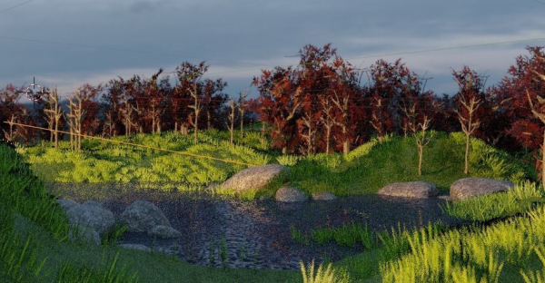 Valley Scene
