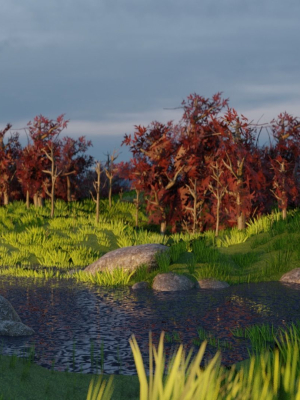 Valley Scene