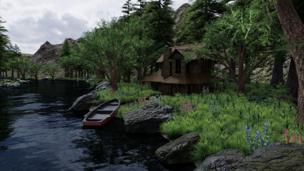 Valley Scene