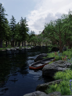 Valley Scene