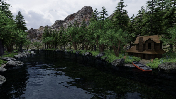 Valley Scene
