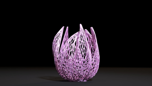 Vase lilies