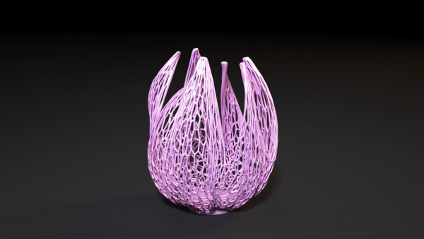 Vase lilies